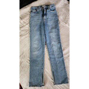 Good American straight leg jeans 4/27